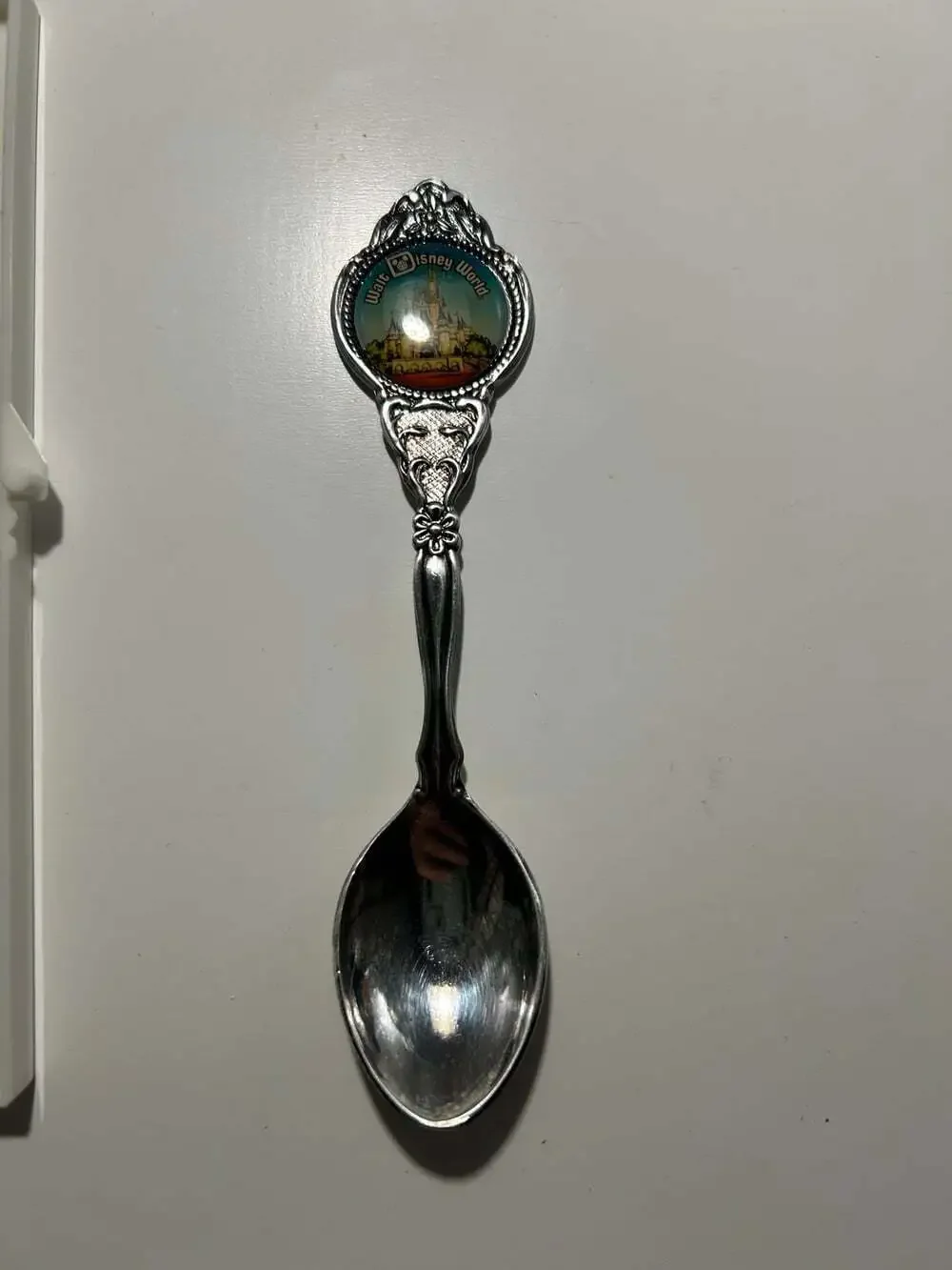 Walt Disney World Vintage Silver Plated Collector Spoon Made in Holland